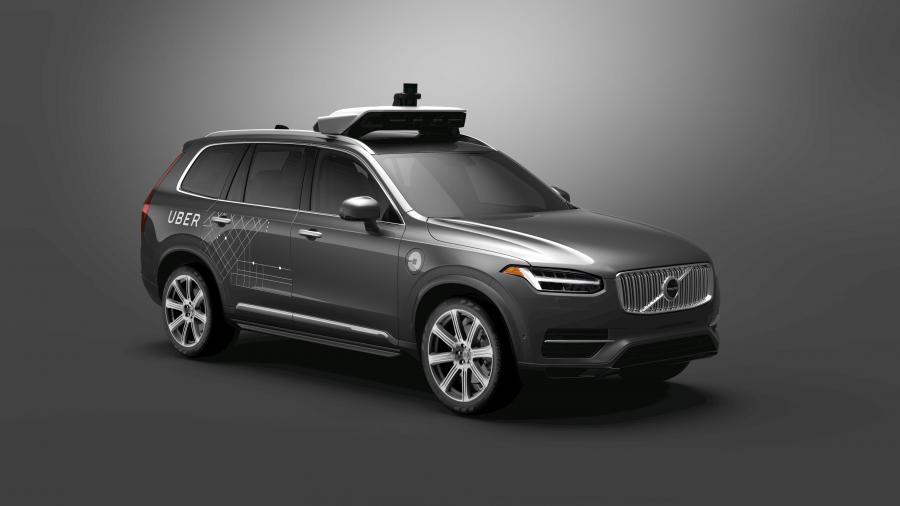 Volvo XC90 Autonomous Driving Car Uber '2016